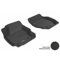 3D Maxpider 3D MAXpider L1VV00211509 VOLVO S80 2007-2012 KAGU BLACK R1 Floor Mat L1VV00211509